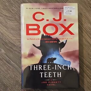 'Three-Inch Teeth' Novel - Red and Black Cover